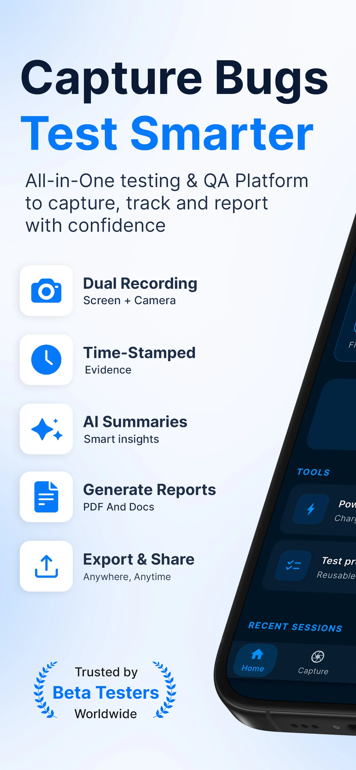 BetaSuite overview — an all-in-one toolkit to capture, track and report bugs